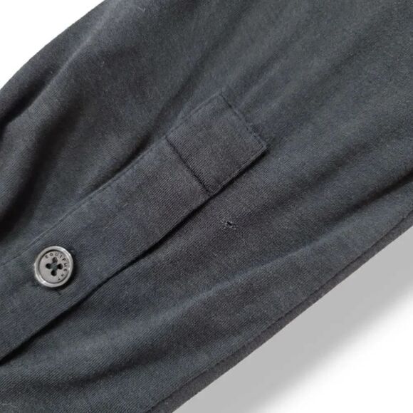 Equipment Revolve Mavea Silk and Modal Jersey Knit Dress in True Black Size S - Picture 9 of 11